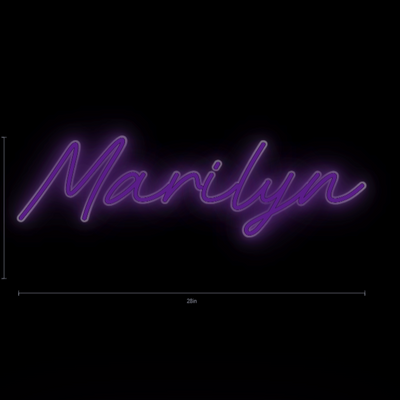 Custom sign for Marilyn Ward