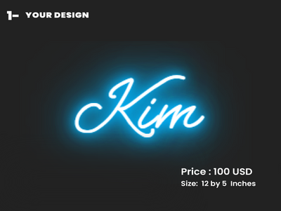 custom sign for Kimberly