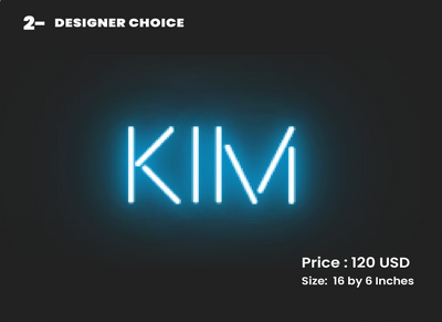 custom sign for Kimberly