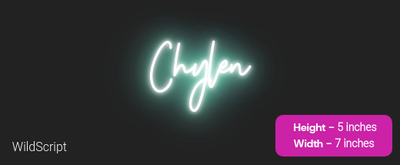 CUSTOM SIGN FOR Cheyenna Wimberley