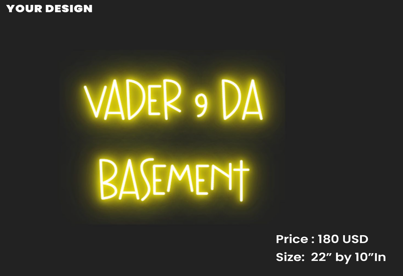 Custom Neon Sign for Jenell Bailey