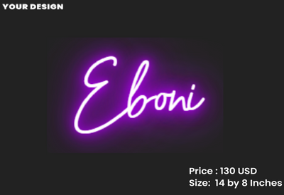 Custom Neon Sign for Marvietta