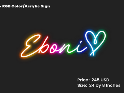 Custom Neon Sign for Marvietta