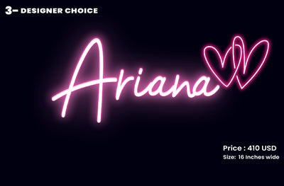 CUSTOM SIGN FOR ariana.