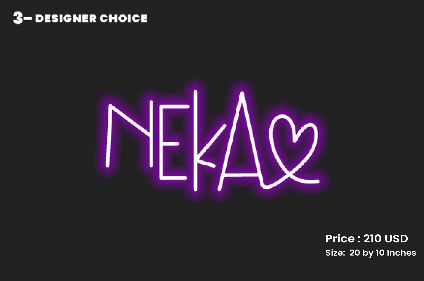 custom signs for Keneka Gaines