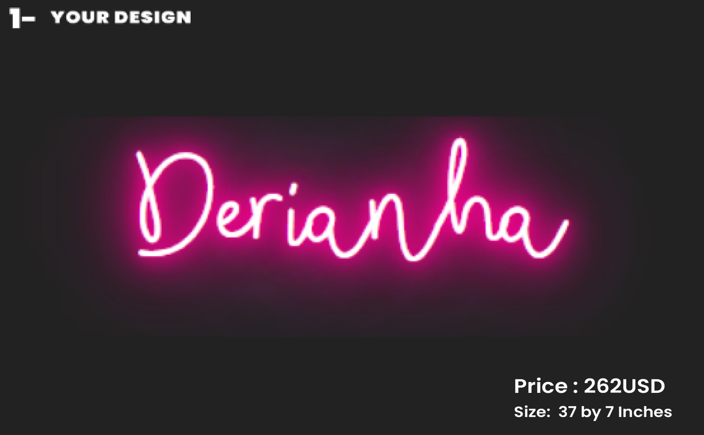 custom signs for Derianha