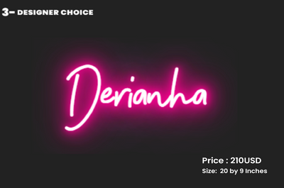 custom signs for Derianha