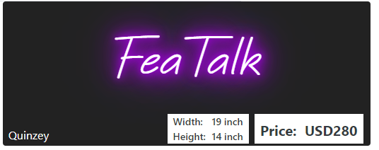 Custom Neon for Carina Martinez