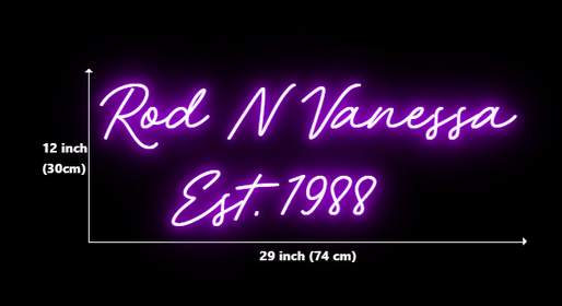 Custom Neon for Firingstoney James