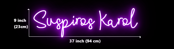 Custom Neon for Suspiros Karol