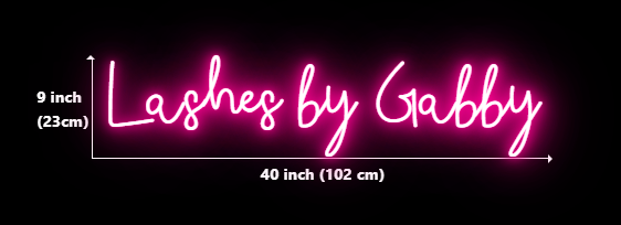 Custom Neon for Gabriella Araujo