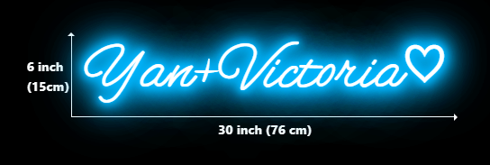 Custom Neon for Victoria Lamontagne