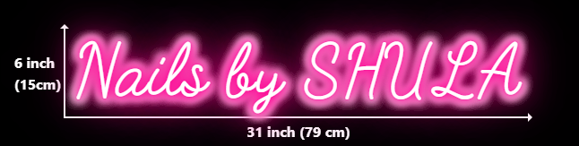 Custom neon for Castelan Mayra