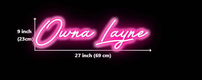 Custom Neon for Senya Layne