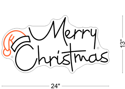 Merry Christmas Neon Sign