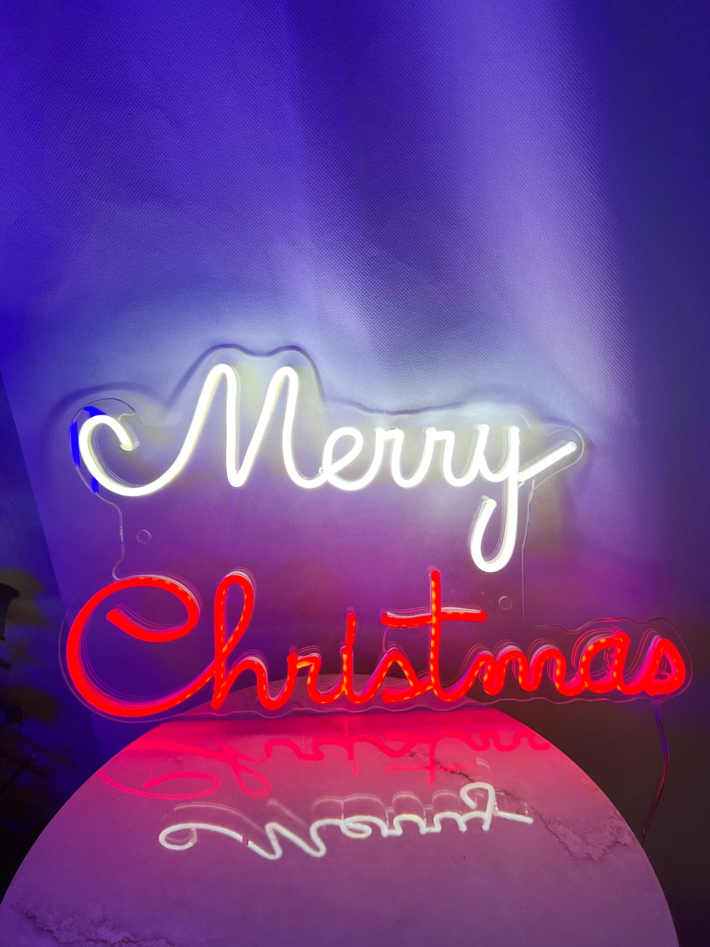 Merry Christmas Neon Sign