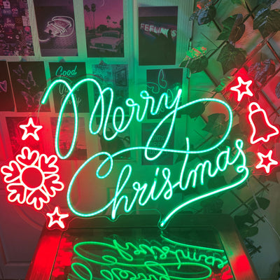Merry Christmas Neon Sign