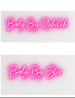 CUSTOM NEON FOR RAHILAH VILLAR