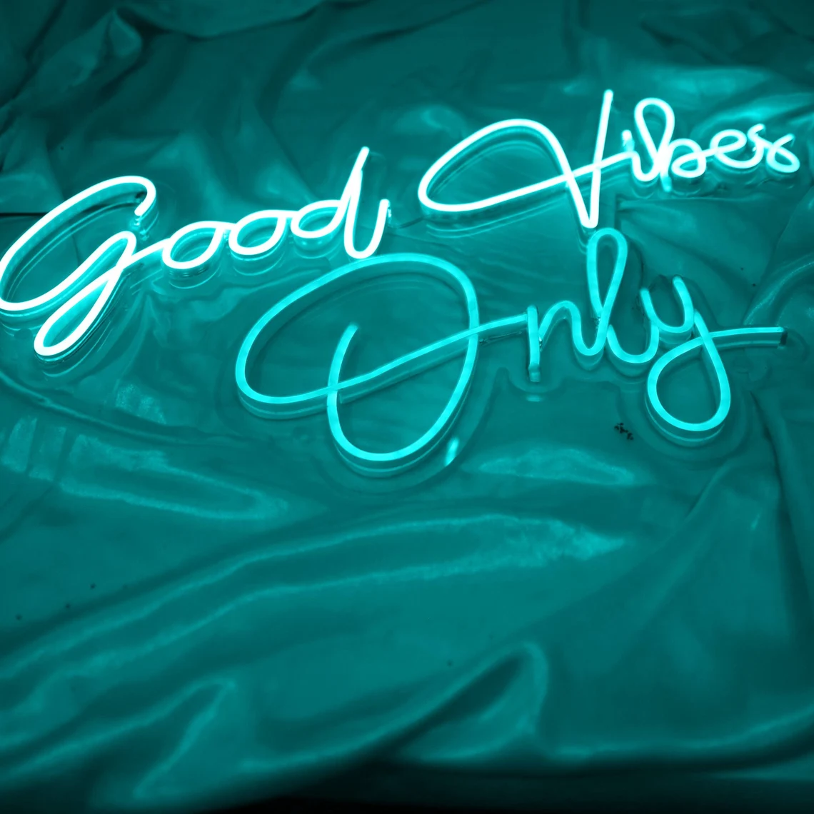 Good Vibes Only Neon Sign