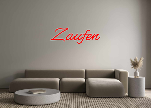 Custom Neon: Zaufen