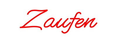Custom Neon: Zaufen