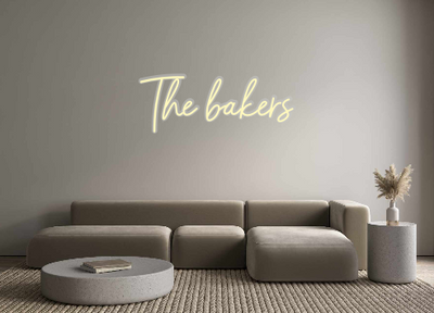 Custom Neon: The bakers