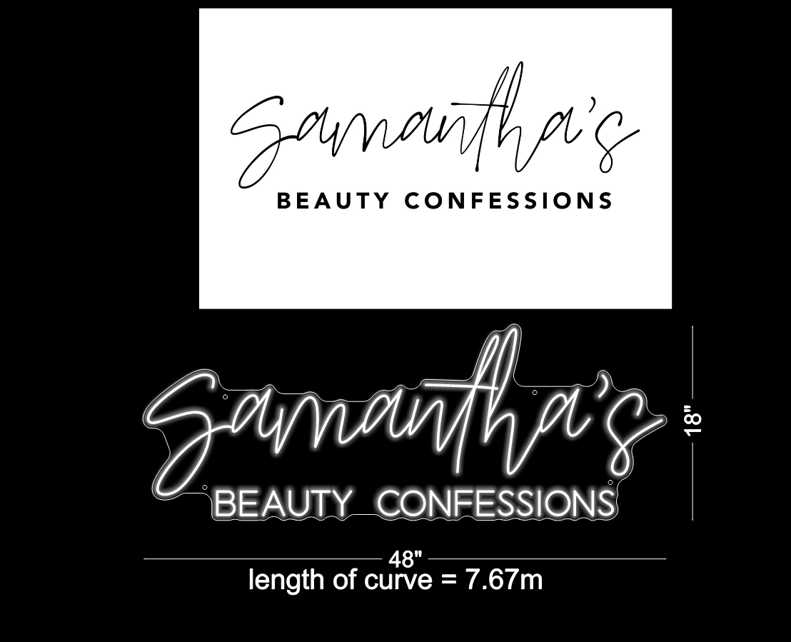 Custom Neon for Samantha Harman