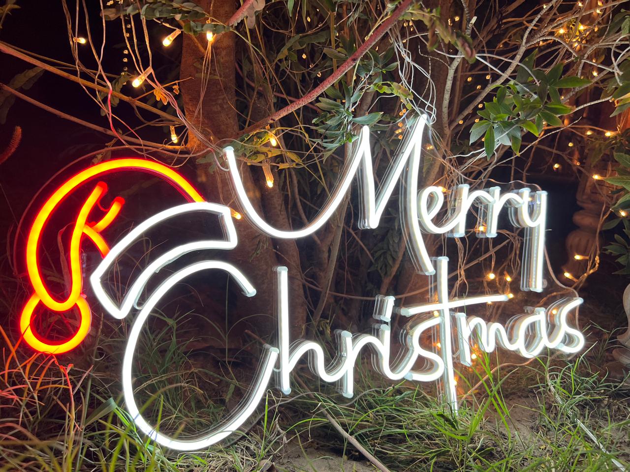 Merry Christmas Neon Sign
