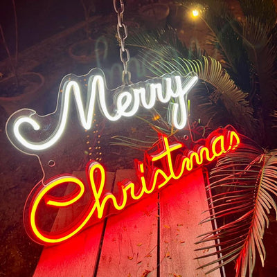 Merry Christmas Neon Sign