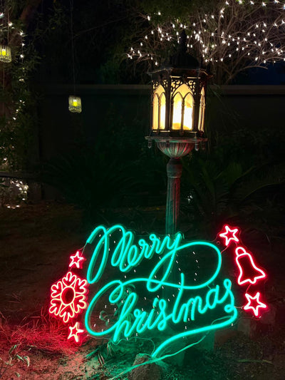 Merry Christmas Neon Sign