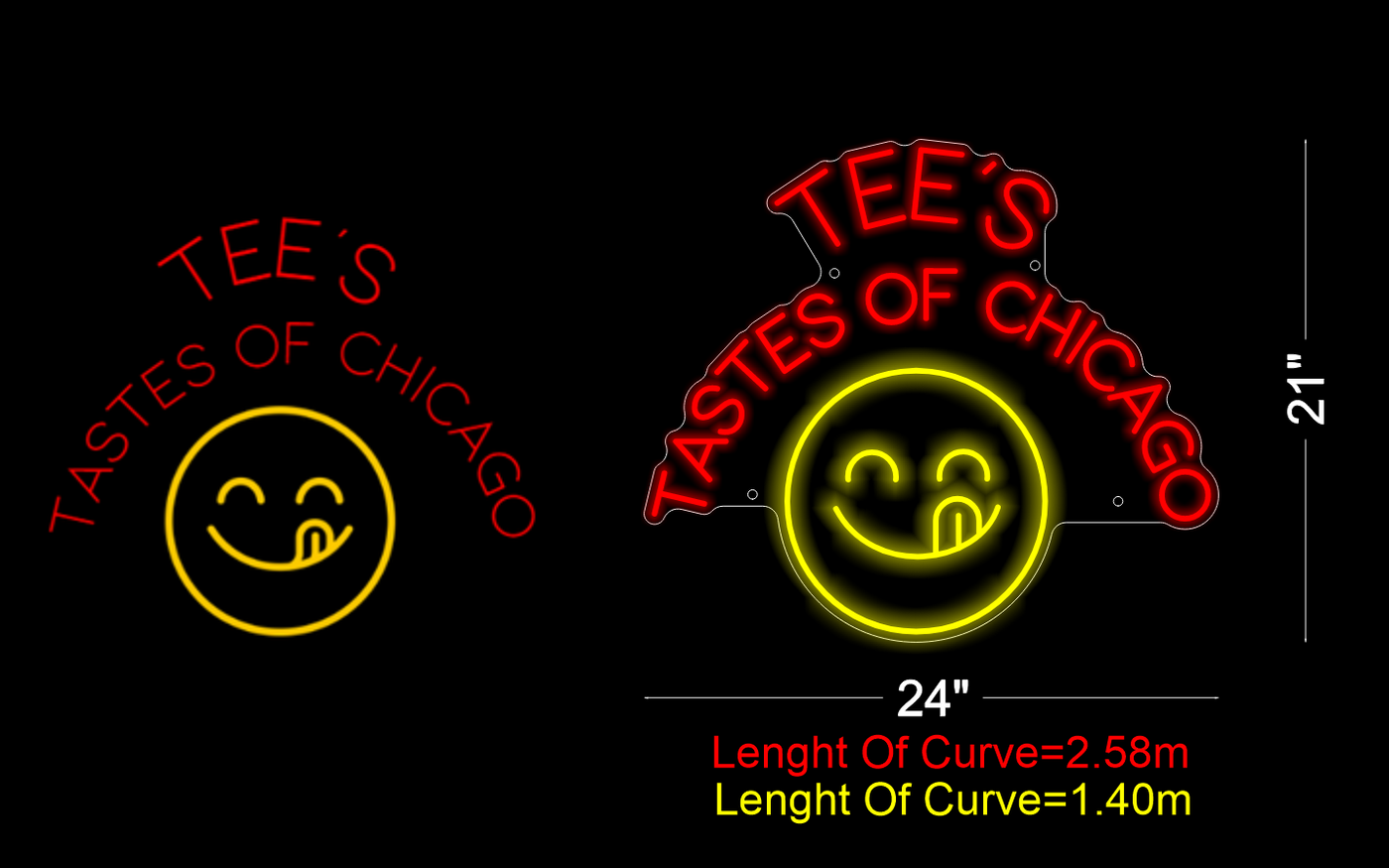 Custom Neon for Tee Lew